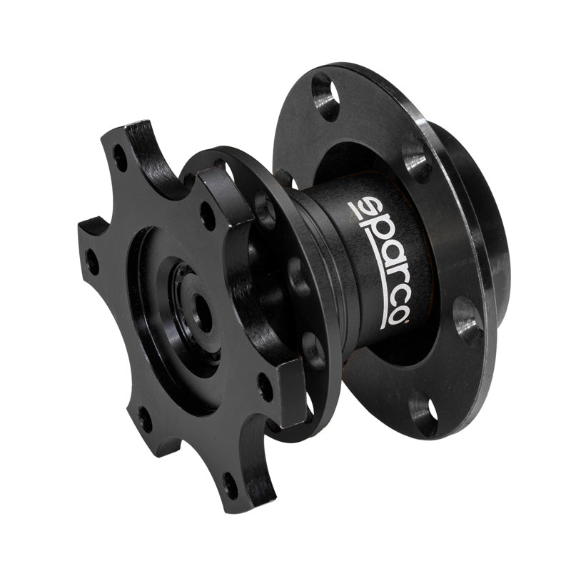 Sparco, Quick Release Rattnav - Svart - 6x70mm