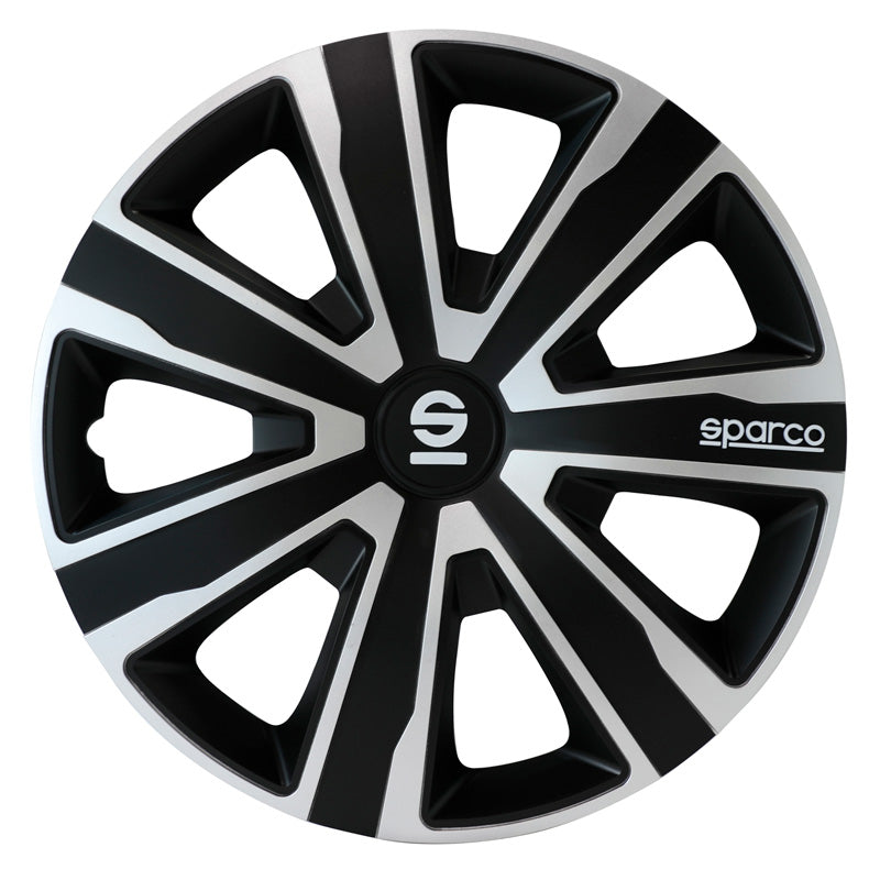 Sparco, pölykapselit, 4 kpl, Palermo - 16-tuumainen - Silver/Black