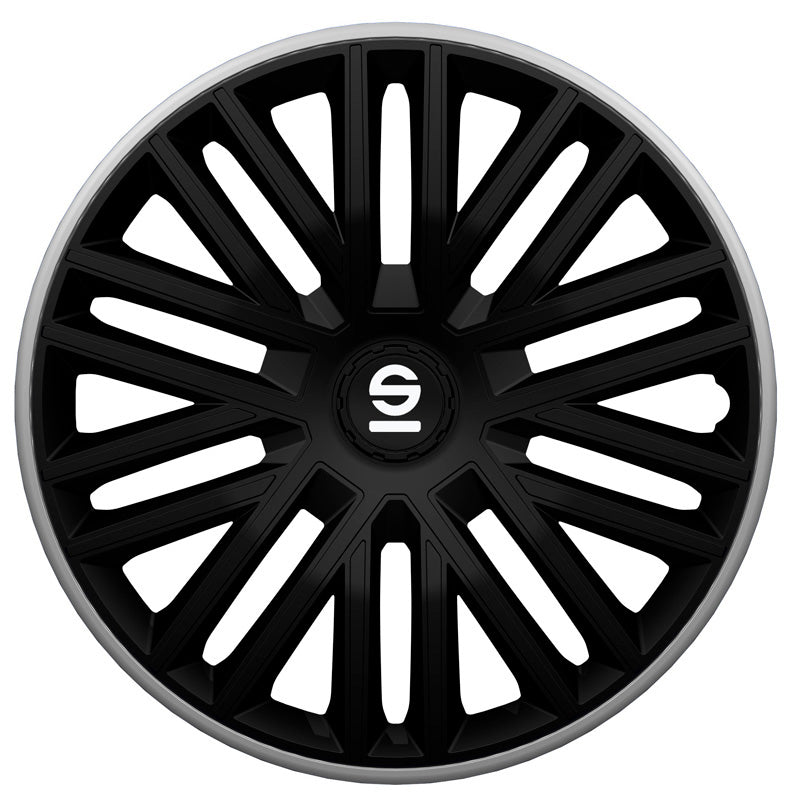 Sparco, pölykapselit, 4 kpl, Bergamo - 16-tuumaiset - Black/Grey