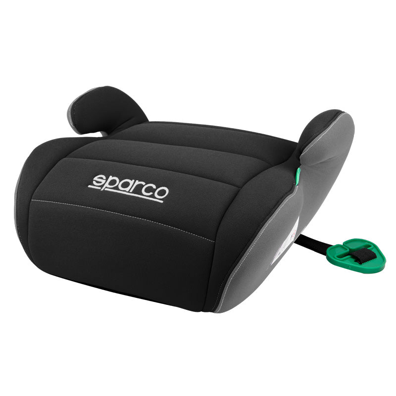 Sparco, korokeistuin F100KI - Sort/Grå - i-Size 125-150cm