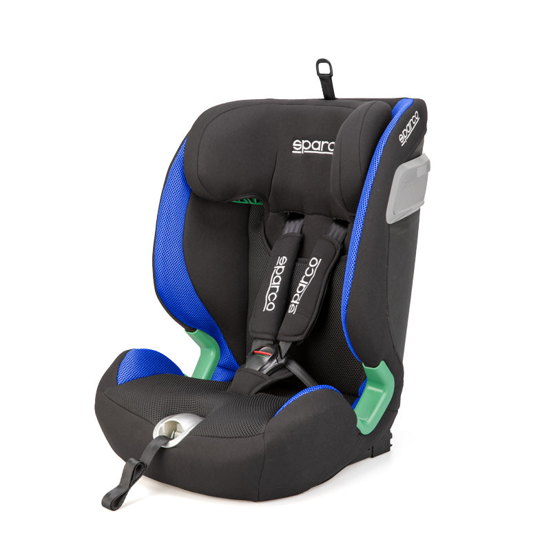 Sparco, turvaistuin SK5000I - Sort/Blå - i-Size 76-150cm - ECE-R129/03