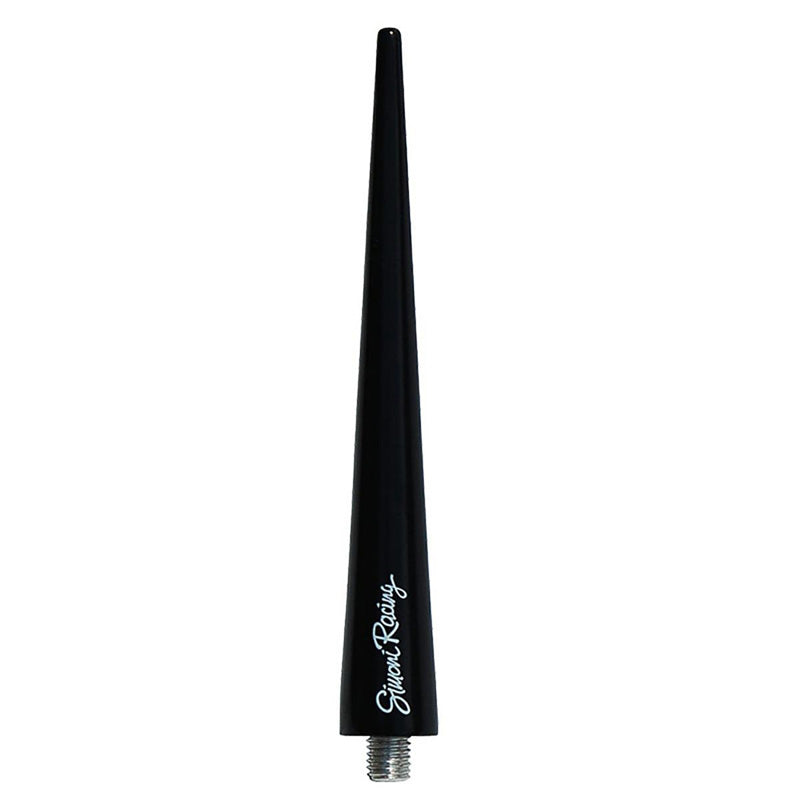Simoni Racing, alumiiniantenni - musta - 10,5 cm