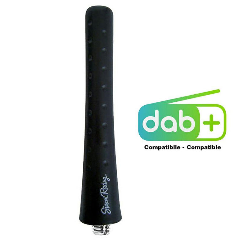 Simoni Racing, Kuminen DAB+-antenni - musta - 8cm