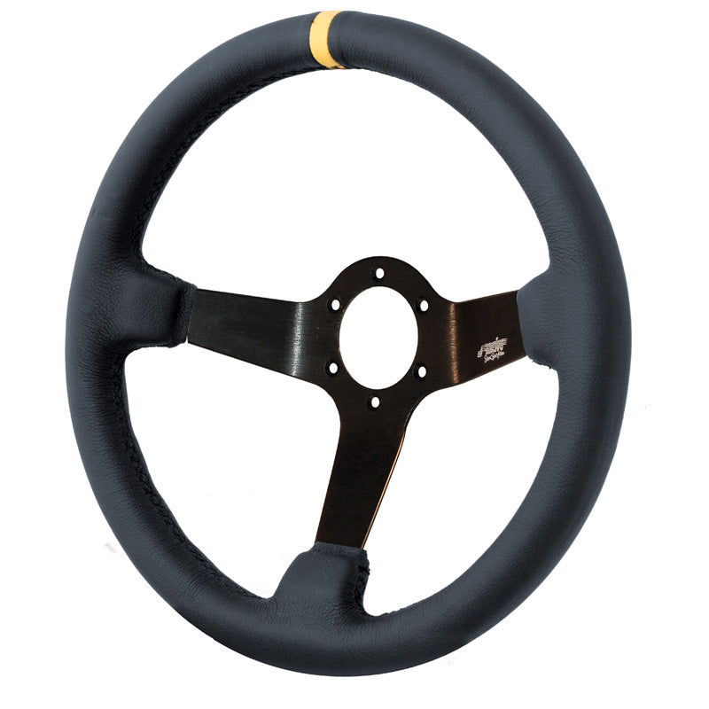 Simoni Racing, urheiluratti, Carrera - musta ekonahka - halkaisija 350 mm