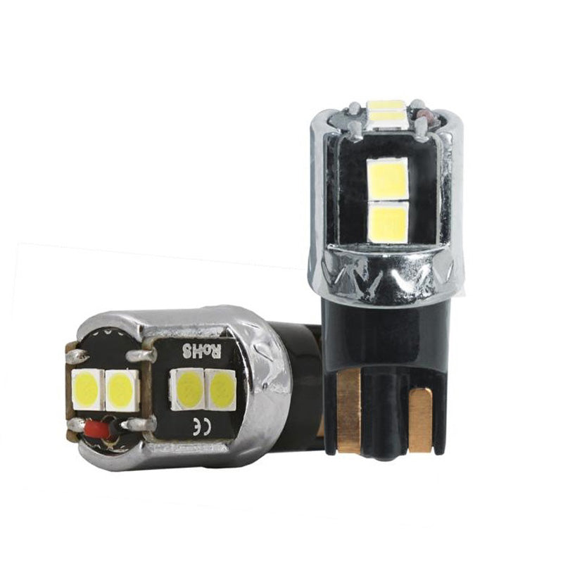 Simoni Racing, T10 6-LED-polttimot - Canbus Ei napaisuutta - Korkea kirkkaus, supervalkoiset - 2 kpl.