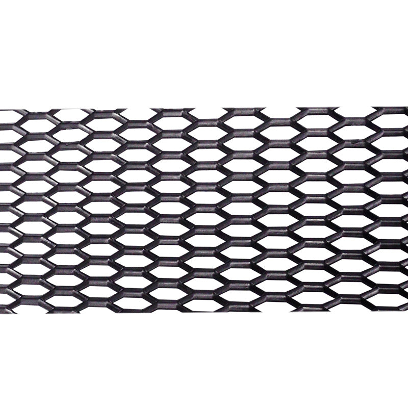 Simoni Racing, Syntetiskt grillnät, svart, universellt, 120 x 40 cm, HEX 22x8 mm