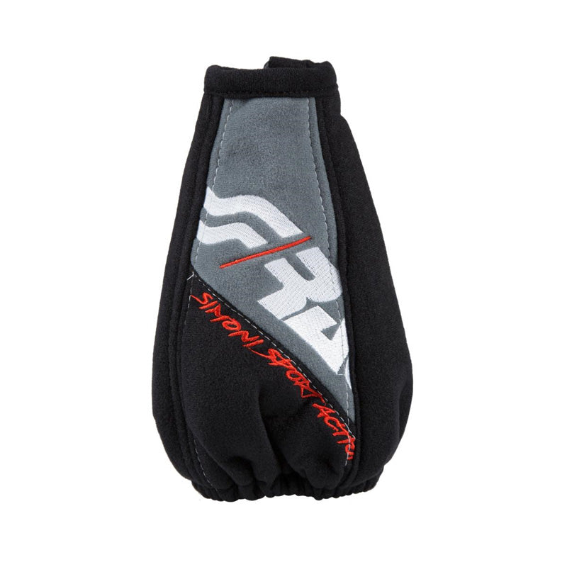 Simoni Racing, vaihdenupin suojus - musta/harmaa - 150x150 mm/Ø190 mm