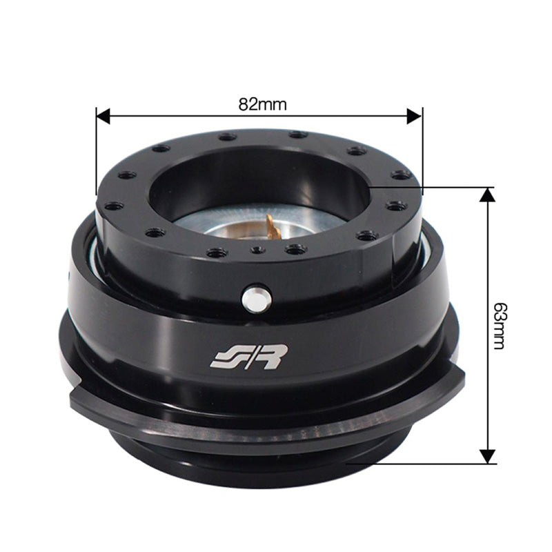 Simoni Racing, Pikairrotus ratin napaan, 63 mm, Halkaisija 82 mm, Optimaalinen kilpa-ajoon