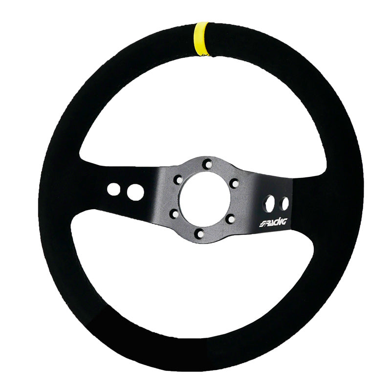 Simoni Racing, urheiluohjauspyörä, Rally - musta mokka - halkaisija 320 mm