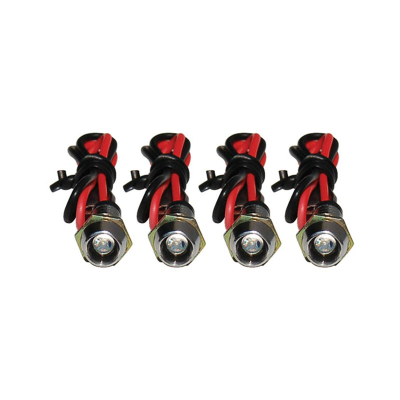 Simoni Racing, LED-ruuvit - valkoinen - 4 kpl:n sarja