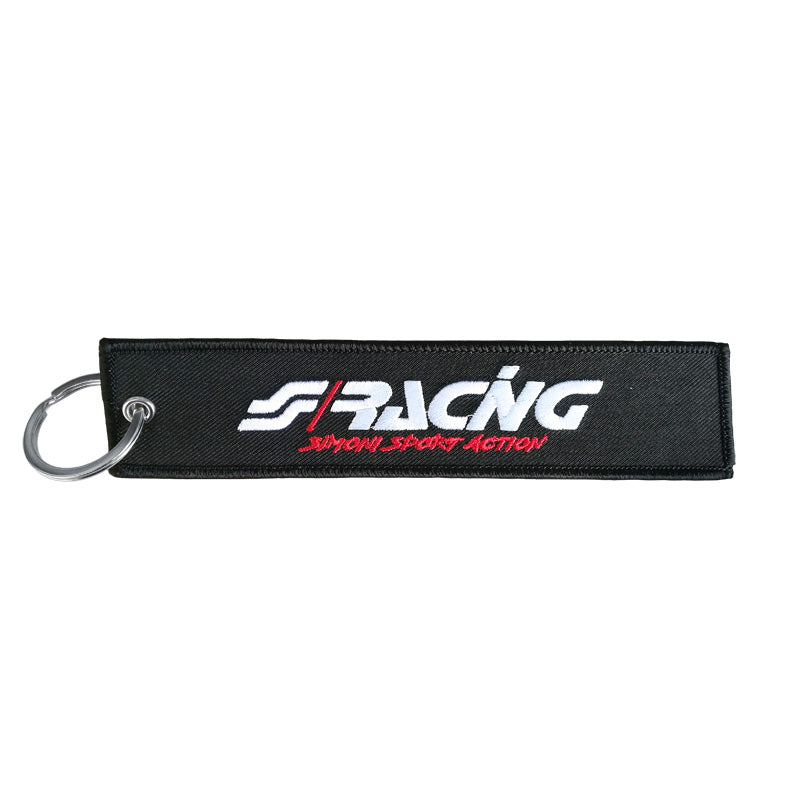 Simoni Racing, Remove Before Drive -avainnippu - musta - 115mm