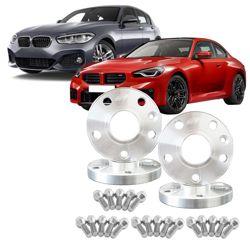 Simoni Racing, Spacer Kit, Aluminium, 2x16mm (FA), 2x20mm (RA), sopii BMW, Hub 72,6mm