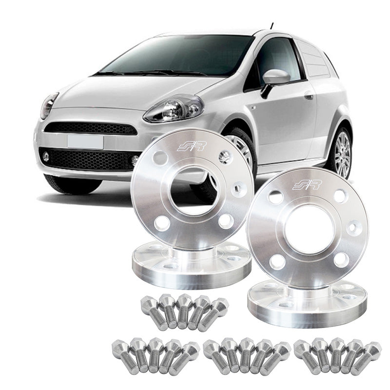 Simoni Racing, Aluminium Spacer Kit, 2x16mm(FA) - 2x20mm(RA), sopii Abarth, Fiat