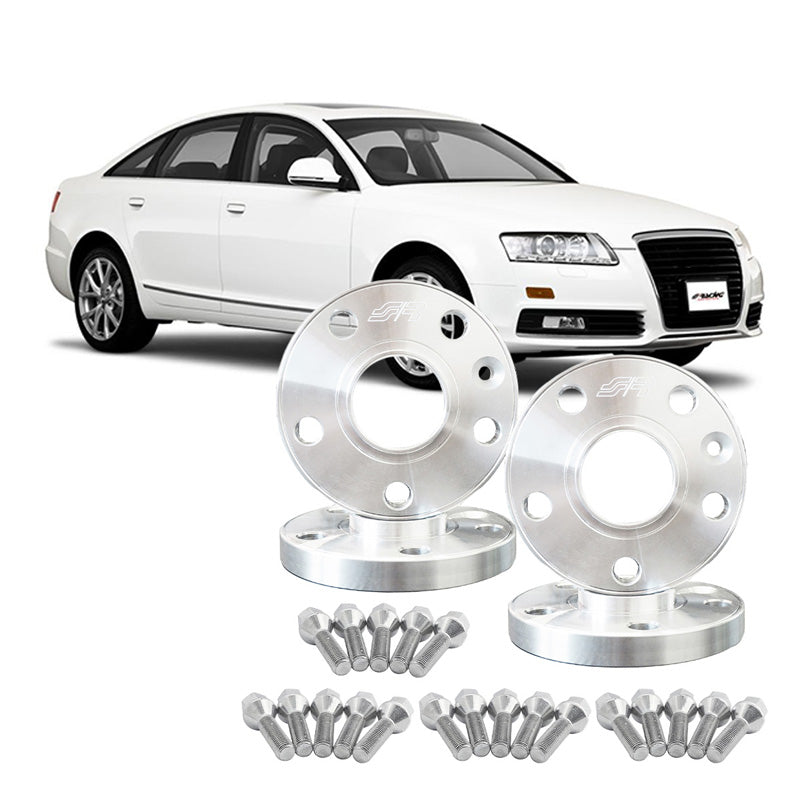 Simoni Racing, Aluminium Spacer Kit, 2x13mm(FA) - 2x20mm(RA) sis. pyöränpultit, sopii Audi, VW, Seat, Cupra