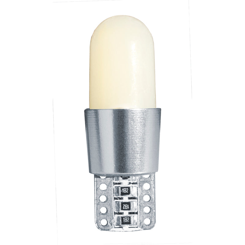 Simoni Racing, T10 6-LED 'Silicone-High-Power' -polttimot - Valkoinen - 2 kpl:n sarja