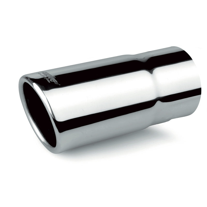 Simoni Racing, Pakoputken pää, Round/Slanting Inox - Ø63xL140mm - Asennus ->58mm