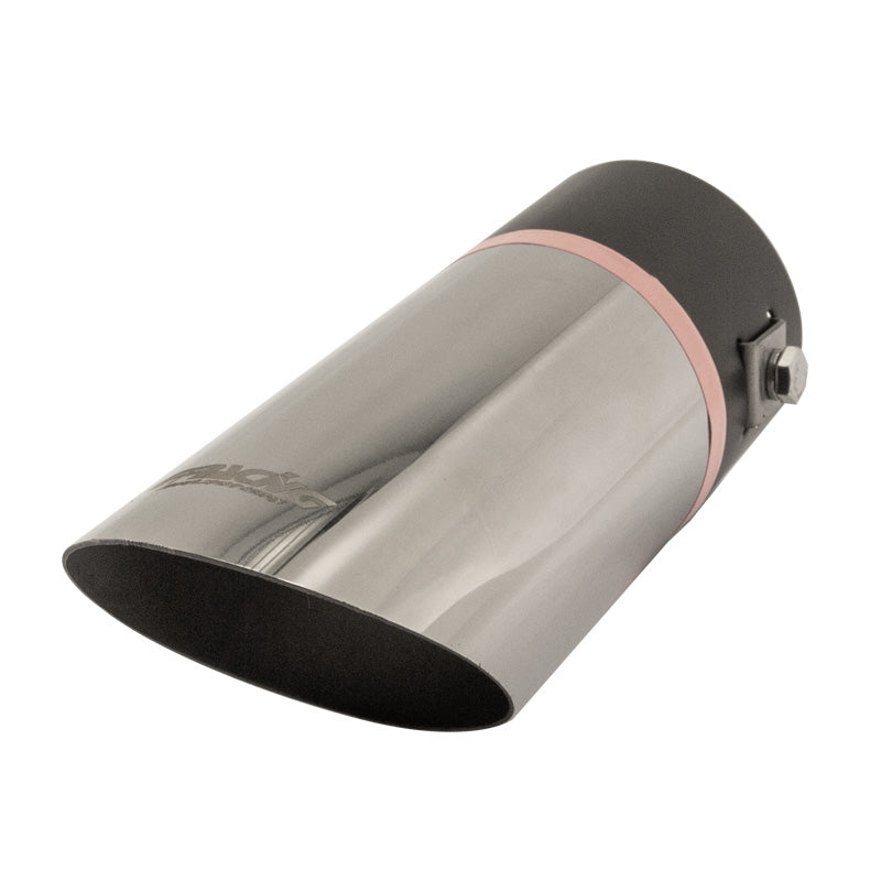 Simoni Racing, pakoputken pää, pyöreä/viistottu Inox - Ø60xL175mm - asennus ->60mm