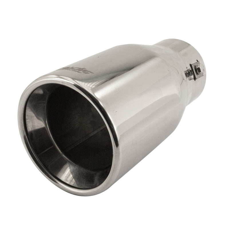Simoni Racing, pakoputken pää, pyöreä, ruostumaton teräs - Ø103xL200mm - asennus ->72mm