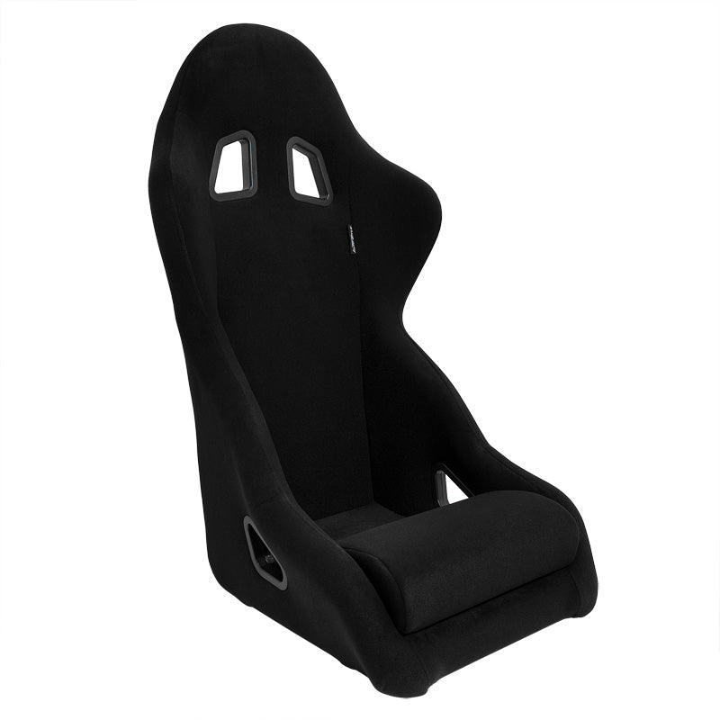 AutoStyle, urheiluistuin 'K12 Wide' - musta - kiinteä selkänoja - sis. kiskot