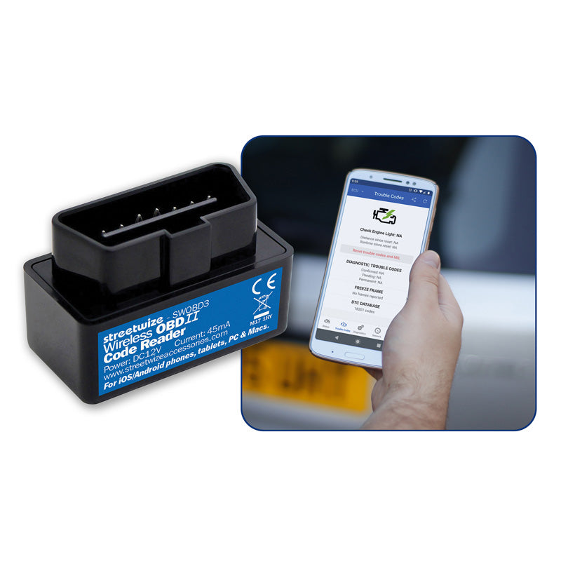 Streetwize, langaton OBD II vikakoodinlukija iOS & Androidille