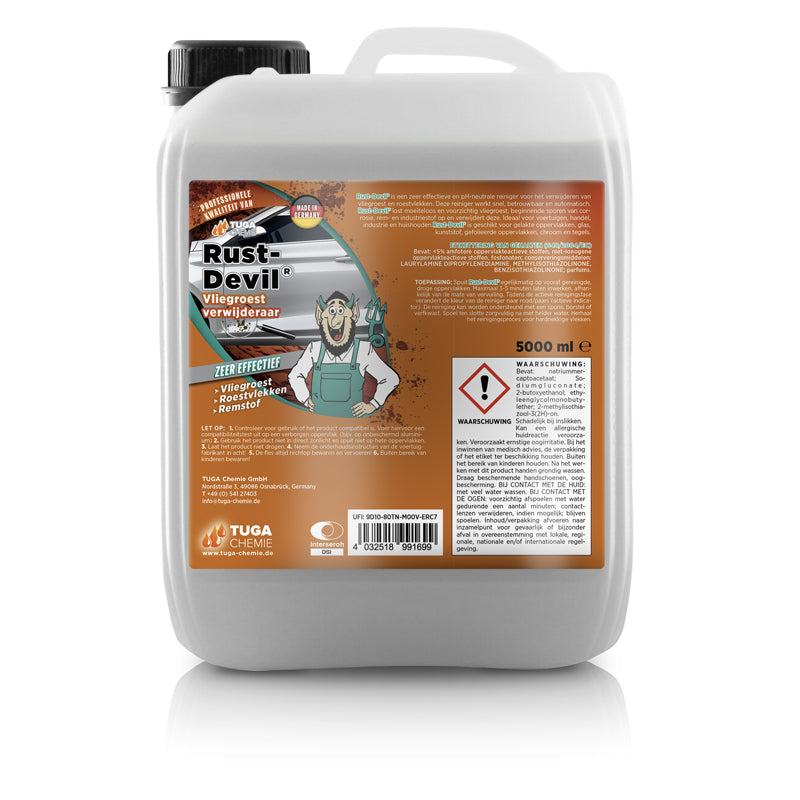 Tuga Chemie, Rostborttagare, Tugarex Rust-Devil Flash, 5000ml