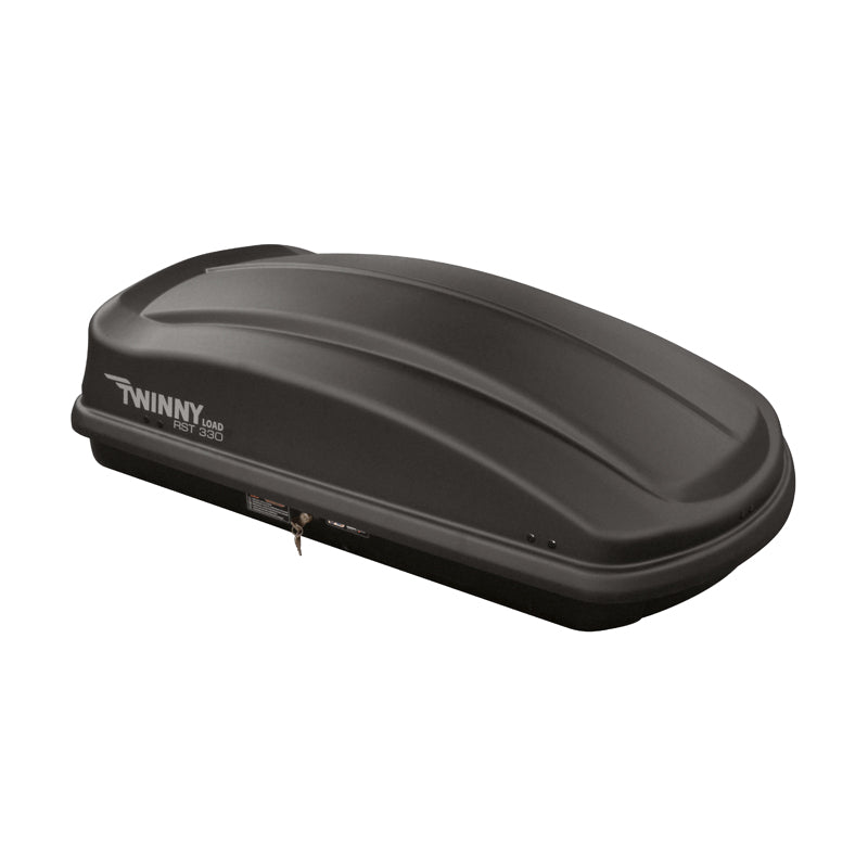 Twinny Load, RST+ kattoboksi 330 litraa - mattamusta-antrasiitti - 138x78x36cm