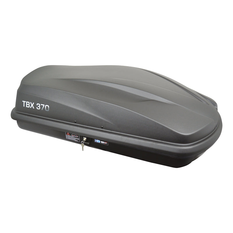 Twinny Load, kattoboksi TBX 370 litraa - mattamusta-antrasiitti - 138x78x36cm