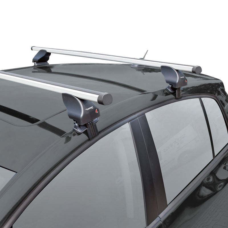 Twinny Load, Kattoteline, Aluminium A61, sopii Citroën DS4 II (2021-) / Fiat 600 (2023-) / Jeep Avenger (2023-) / Opel Astra L (2021-) / Peugeot 308 III (2021-) / Peugeot 408 II (2022-) (ilman kattokaiteita)
