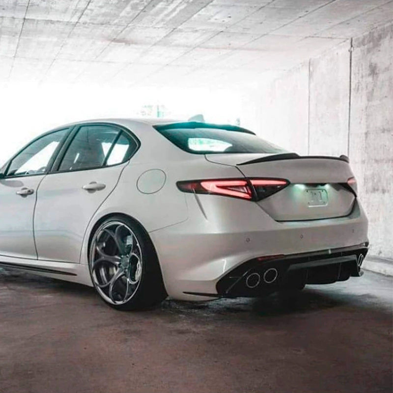 AutoStyle, Bakspoiler, ABS blank svart, passar till Alfa Romeo Giulia (952) (2015-)