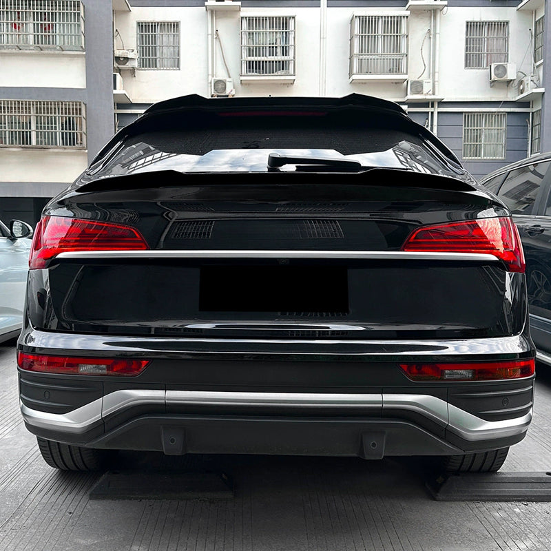 AutoStyle, Bagspoiler, ABS Blank Sort, passer til Audi Q5 (FYT) Sportback (2020-2025)