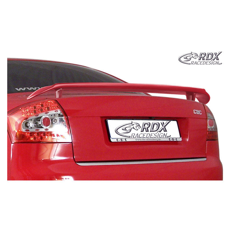 RDX Racedesign, takaspoileri, sopii Audi A4 Sedan B6/8E 2001-2004 (PU)