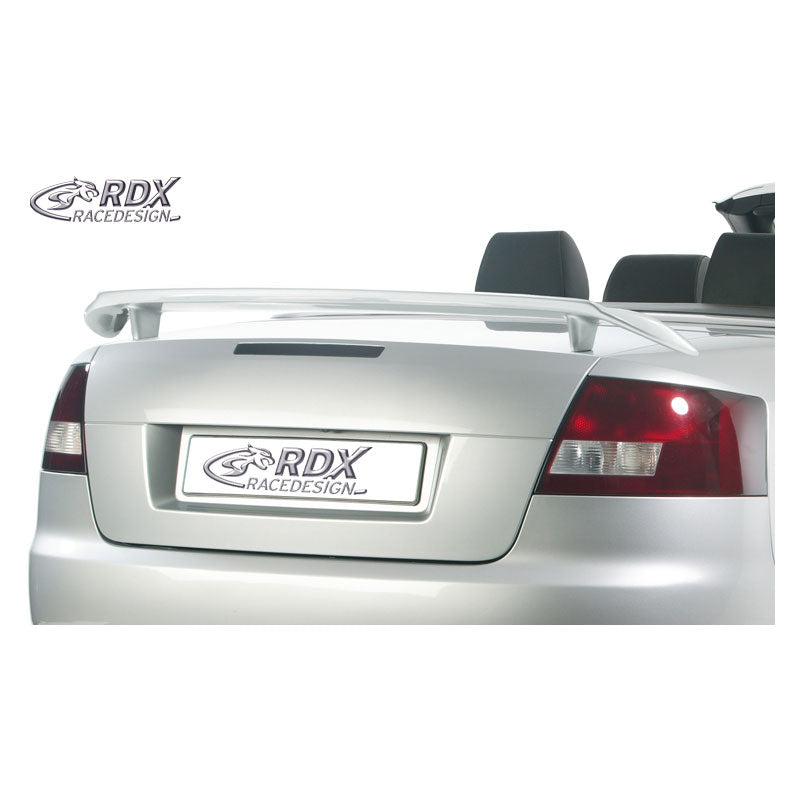 RDX Racedesign, takaspoileri, sopii Audi A4 8H Cabrio 2001- (PU)