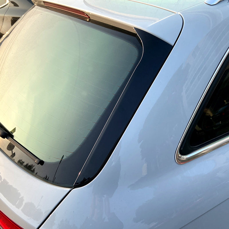 AutoStyle, takalasin sivuspoilerit, kiiltävä musta, sopii Audi A4 (B8) Avant/Allroad 2008-2015, ilman S-Line