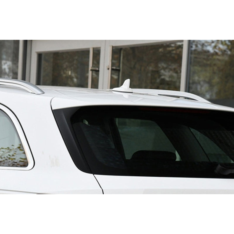 AutoStyle, Sidospoilers för bakruta, Glanssvart ABS, Passar till Audi A6 (C7) Avant/Allroad 2011-2018, exkl. S-Line