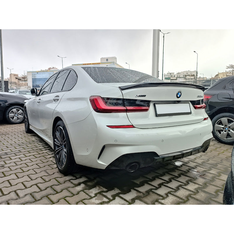 Motordrome, takaluukun lippa, sopii BMW 3-series G20 Sedan 2018- (PU)