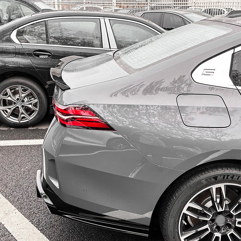 AutoStyle, takaspoileri, kiiltävän musta ABS, sopii BMW 5-Series G60 Sedan 2023-