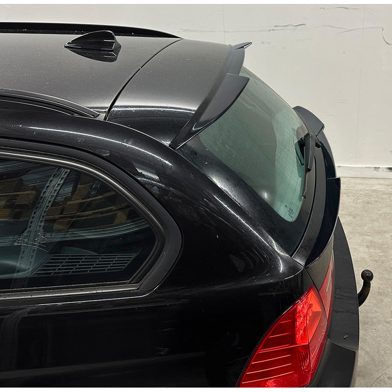 AutoStyle, kattospoileri, ABS, kiiltävän musta, sopii BMW 3-sarjan E91 Touringiin (2005-2012)