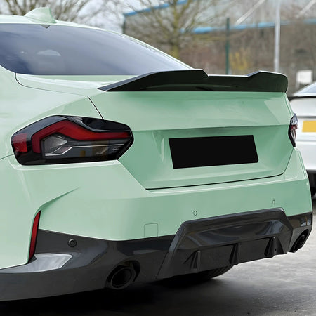 AutoStyle, Bagspoiler, Blank sort, passer til BMW 2-Serie G42/G87 Coupé (2021-)