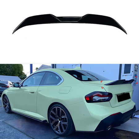 AutoStyle, Bagspoiler, Blank sort, passer til BMW 2-Serie G42/G87 Coupé (2021-)