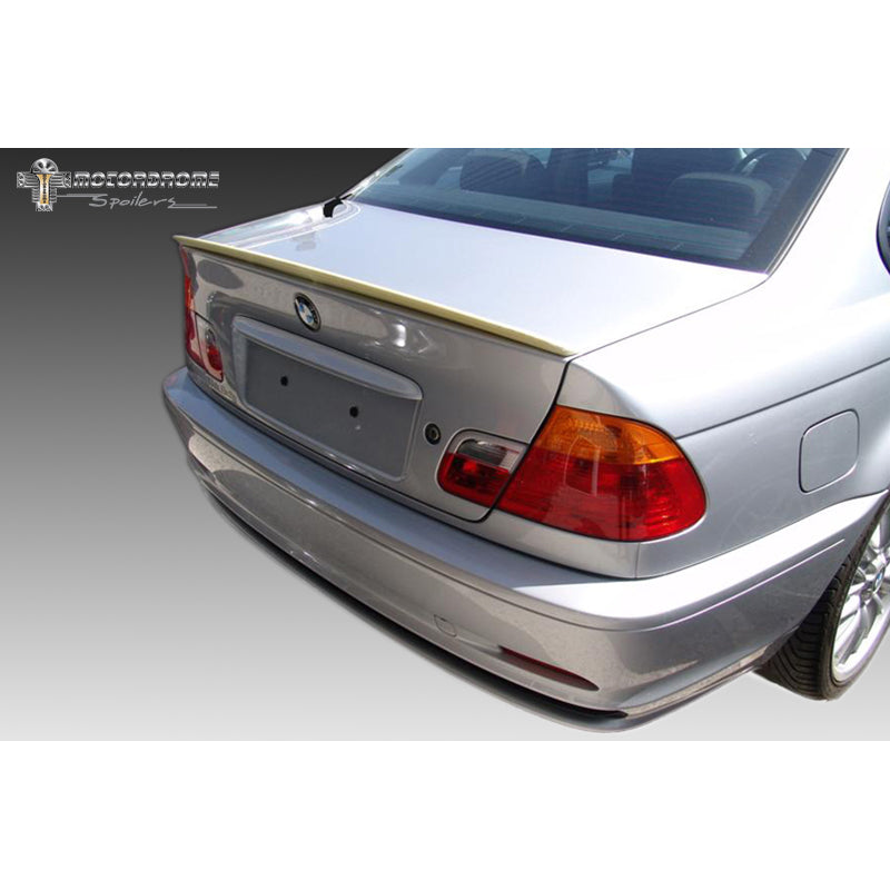 Motordrome, takaluukun lippa, sopii BMW 3-Series E36 & E46 1991-2005 (PU)