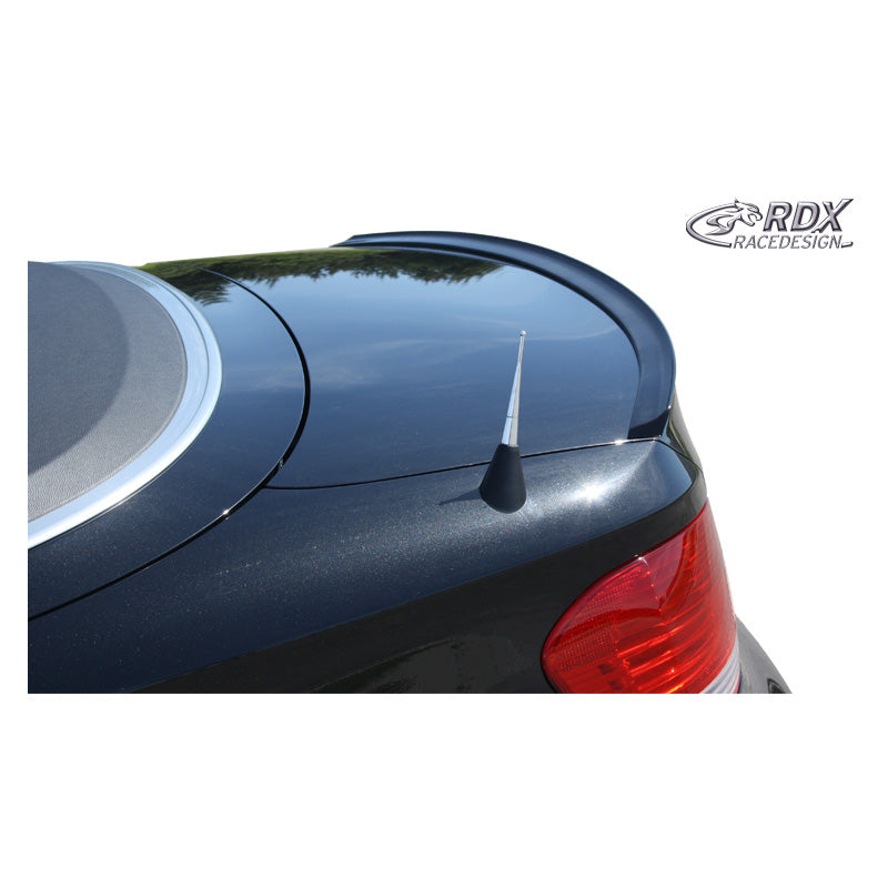 RDX Racedesign, takaluukun spoilerin lippa, sopii BMW 1-Series E82/E88 Coupé/Cabrio (ABS)