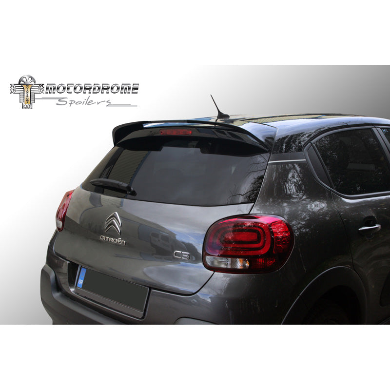 Motordrome, kattosiipi, sopii Citroën C3 2016- (PU)