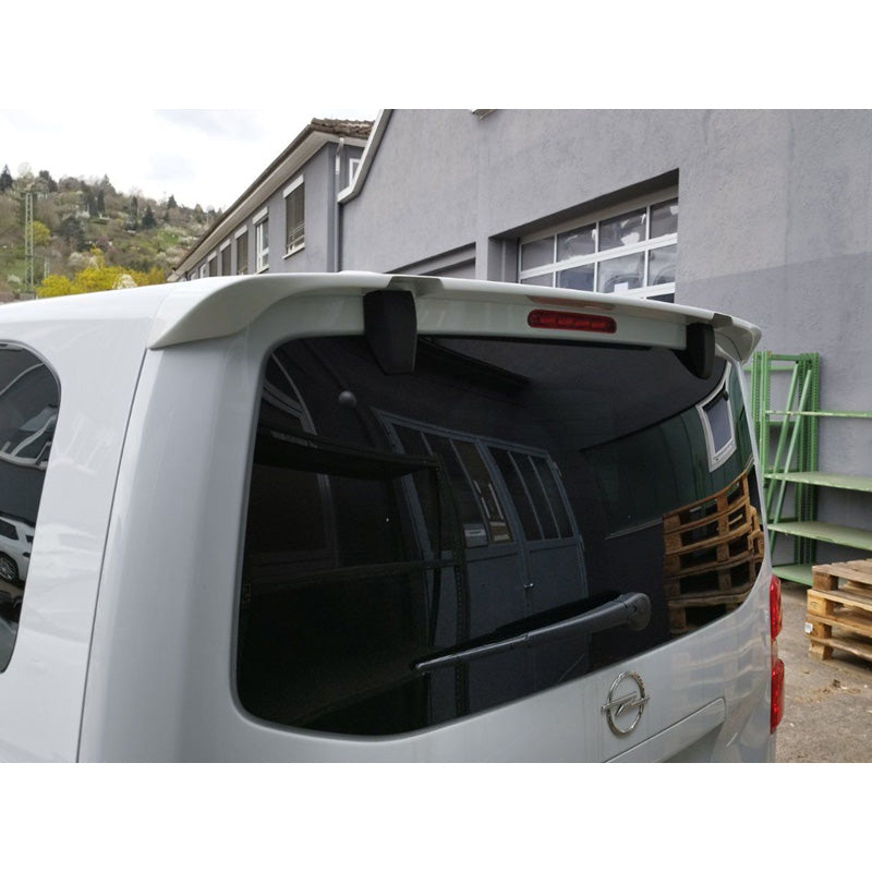 Motordrome, kattospoileri, sopii Citroën Jumpy/Dispatch/Spacetourer & Peugeot Expert III/Traveller & Toyota Proace (2016-) & Opel Vivaro C/Zafira Life (2019-) (malleihin, joissa on takaluukku & avattava takalasin luukku), PU