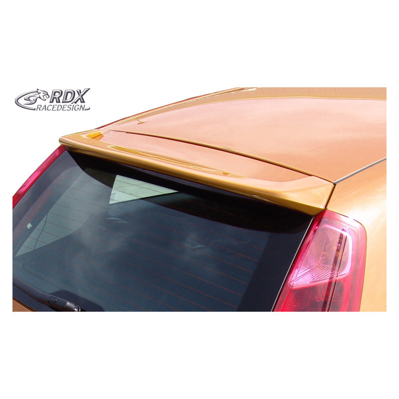 RDX Racedesign, kattospoileri, sopii Fiat Grande Punto 2005- & Punto Evo 2009- 'V2' (PUR-IHS)