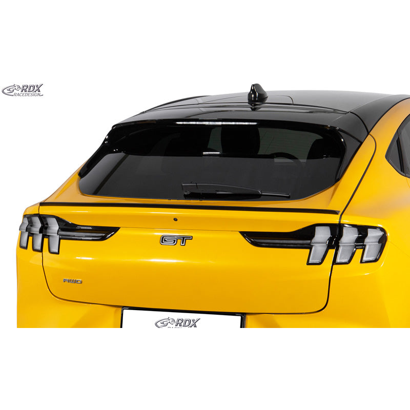 RDX Racedesign takaluukun spoilerin lippa sopii Ford Mustang Mach-E 2020- (ABS)