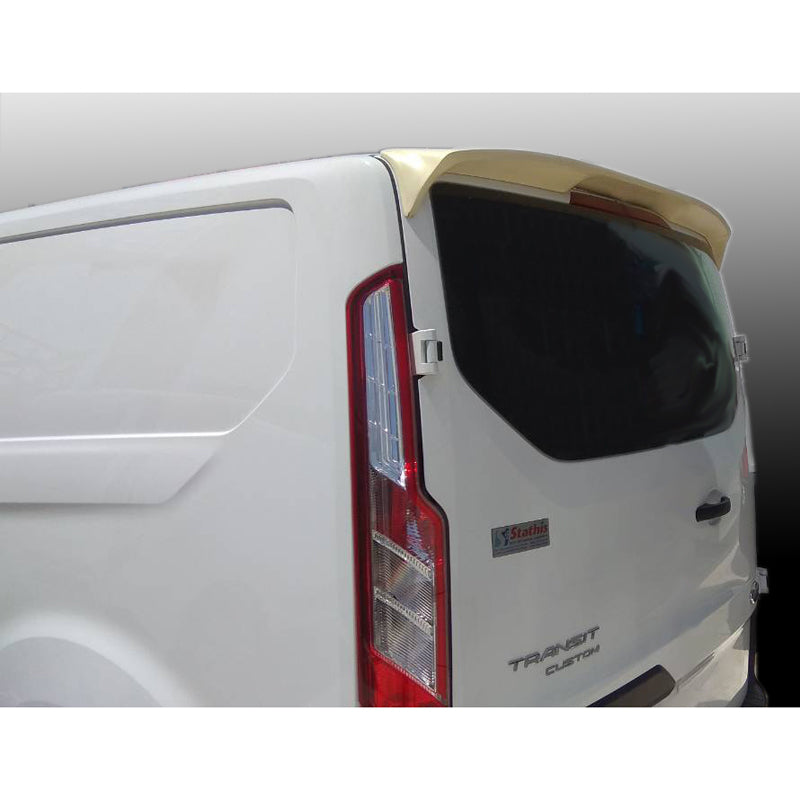 Motordrome, kattospoileri, sopii Ford Transit Custom 2012-2018 & FL 2018-  (takaluukulla) (PU)
