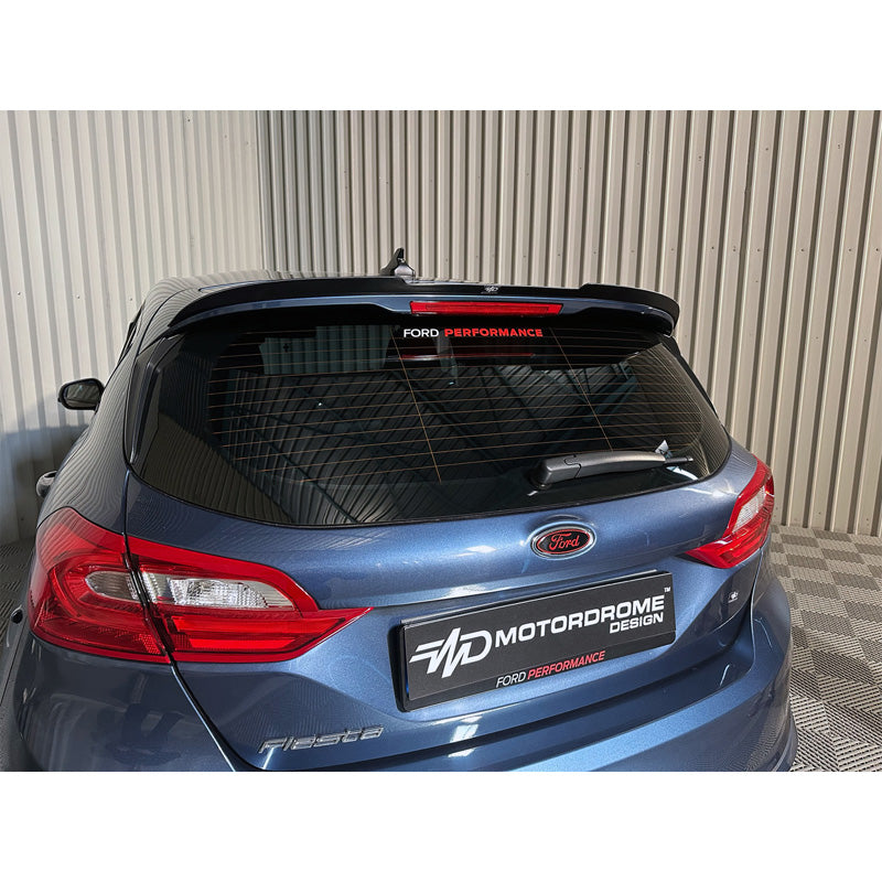 Motordrome, kattosiipi (spoilerin lippa), sopii Ford Fiesta HB VII 2017- (ABS kiiltävänmusta)