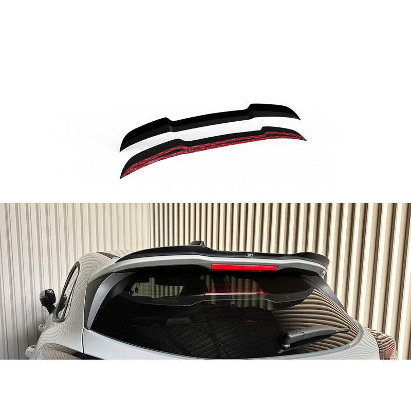 Motordrome, Tagspoiler, ABS Gloss Black, Passer til Ford Puma ST / ST-Line X / ST-Line med ST spoiler 2019-2024 & Facelift 2024-