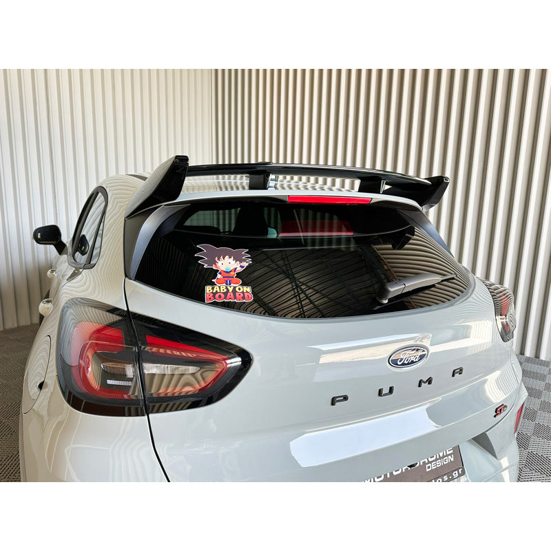 Motordrome, kattospoileri, käsittelemätön muovi, sopii malliin Ford Puma 2019-2024 incl. ST-Line