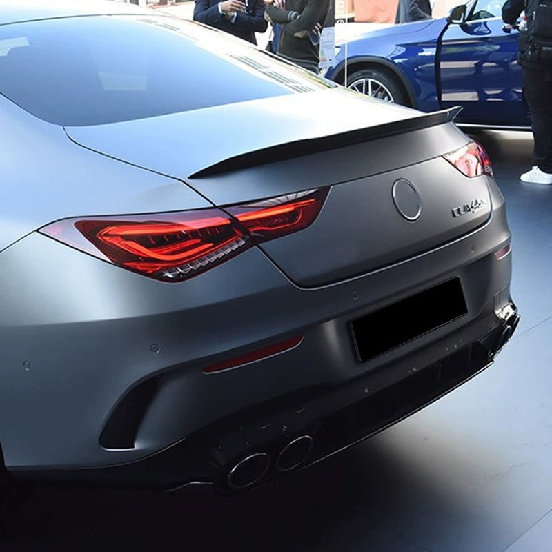 AutoStyle, Bagspoiler, Glossy Black, passer til Mercedes CLA C118 Coupe (2019-2025)